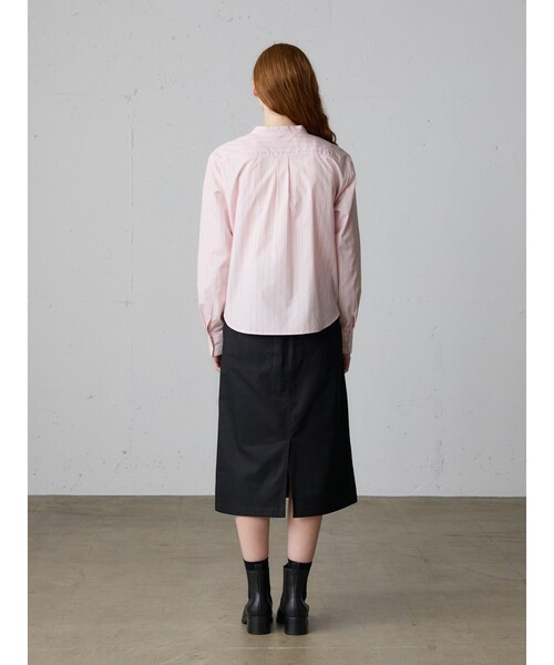 MidiUmi（ミディウミ）の「MidiUmi ベイカースカート（スカート・レディース・ブラック/カーキ・FREE）」の8枚目の写真