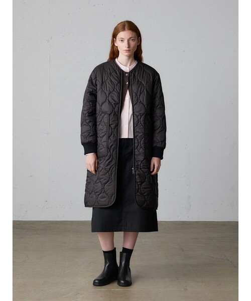 MidiUmi（ミディウミ）の「MidiUmi ベイカースカート（スカート・レディース・ブラック/カーキ・FREE）」の14枚目の写真