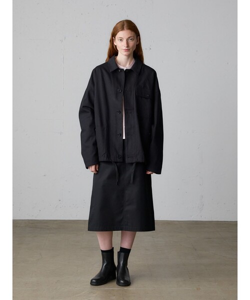 MidiUmi（ミディウミ）の「MidiUmi ベイカースカート（スカート・レディース・ブラック/カーキ・FREE）」の15枚目の写真