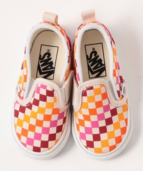 こども ビームス（コドモビームス）の「VANS / クラシック スリッポン V1（約12～17.5cm）（スニーカー・キッズ・ブラック/イエロー/その他・6(12㎝)/7(13㎝)/9(15㎝)/10(16㎝)/4(10.5㎝)/5(11.5㎝)/8(14㎝)/8.5(14.5㎝)）」の6枚目の写真