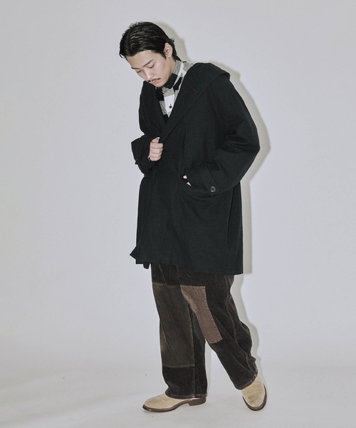 セール】J.S.Homestead / W/L/Si フーディ ロング ジャケット（その他