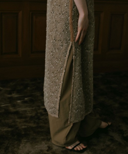 BAYFLOW（ベイフロー）の「【EF(エフ)】タックボリュームパンツ（WOMEN）（その他パンツ・レディース・イエロー/カーキ・FREE）」の7枚目の写真