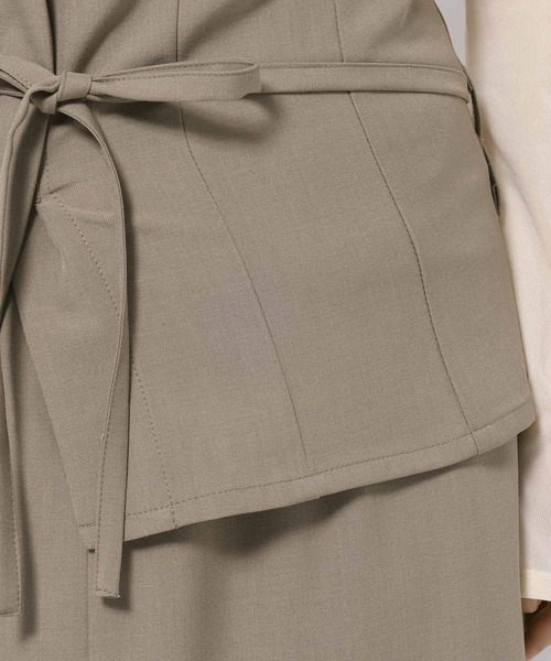 mysty woman(ミスティウーマン)の「コルセットSET2Pスカート 582382(スカート・レディース・チャコールグレー/ダークベージュ・FREE)」の21枚目の写真