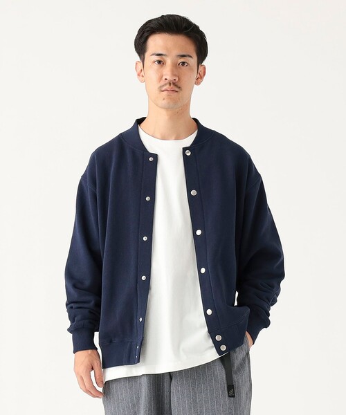 B:MING by BEAMS（ビーミングバイビームス）の「スウェット  スナップ カーディガン（ユニセックス）（スウェット・メンズ・ブルー系その他4/ブラック系その他4・S/M/L/XL）」の17枚目の写真