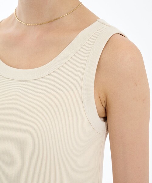 PUBLIC TOKYO（パブリックトウキョウ）の「ドッキングフレアワンピ（ワンピース・レディース・ワイン/ブラック/ホワイト・1/2）」の21枚目の写真