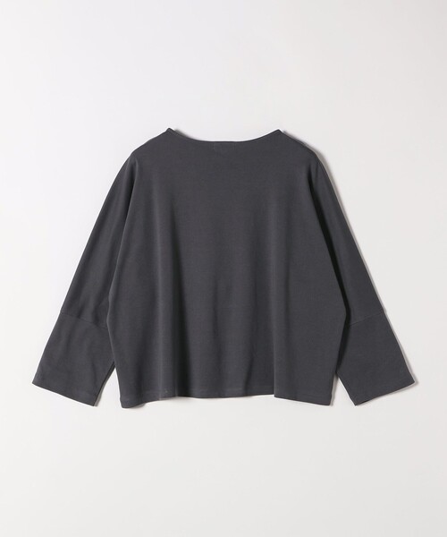 SHIPS any:〈接触冷感/汗染み防止加工/洗濯機可能〉ボートネック ワイド ロンTEE セール】SHIPS any:〈接触冷感/汗染み防止加工/洗濯機可能