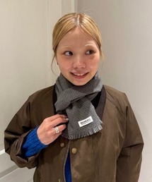 BEAMS BOY | 【1/15再値下げ】千鳥柄 ストール(マフラー)