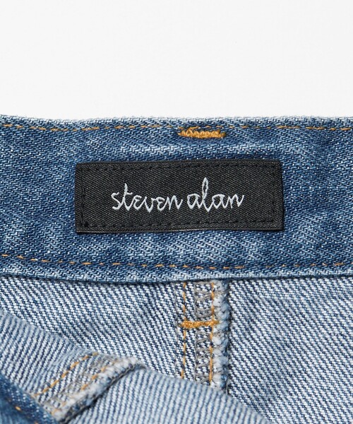 Steven Alan（スティーブンアラン）の「＜Steven Alan＞コットン デニム ミニスカート（デニムスカート・レディース・ライトブルー/ネイビー・S/M/L）」の21枚目の写真