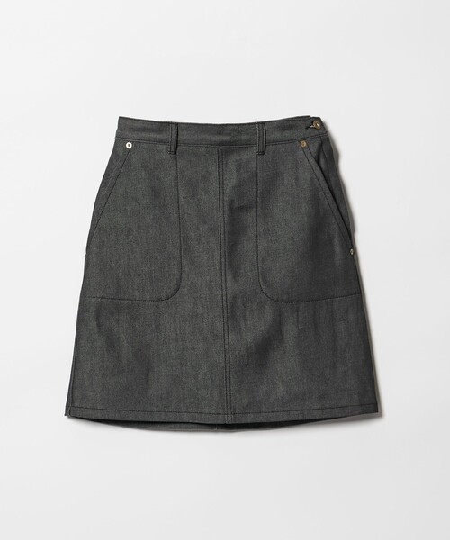 Steven Alan（スティーブンアラン）の「＜Steven Alan＞コットン デニム ミニスカート（デニムスカート・レディース・ライトブルー/ネイビー・S/M/L）」の22枚目の写真