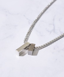 TETE HOMME（テットオム）の「Wチャーム ネックレス（ネックレス）」