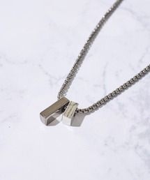 TETE HOMME（テットオム）の「Wチャーム ネックレス（ネックレス）」