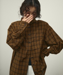 Lutim by u | Nocturne over size shirts / チェックオーバーサイズシャツ(シャツ/ブラウス)