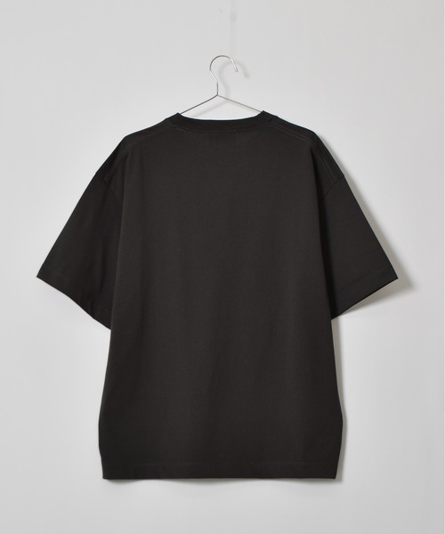 Sunny Smith(サニースミス)の「【SUNNY SMITH】ヤシの木アーチロゴワンポイント刺繍Tシャツ(Tシャツ/カットソー・メンズ・ホワイト/アッシュ/スミクロ・MEDIUM/LARGE)」の4枚目の写真