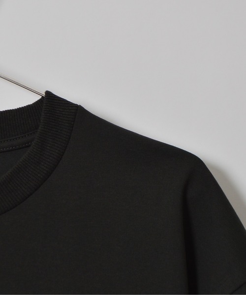 Sunny Smith(サニースミス)の「【SUNNY SMITH】ヤシの木アーチロゴワンポイント刺繍Tシャツ(Tシャツ/カットソー・メンズ・ホワイト/アッシュ/スミクロ・MEDIUM/LARGE)」の5枚目の写真