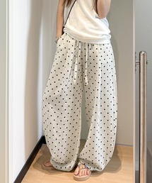 by LEGNA（バイレグナ）の「リネン混ドットイージーコクーンパンツ（その他パンツ）」