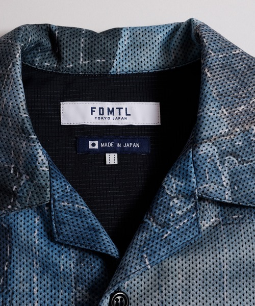 FDMTL（ファンダメンタル）の「FDMTL/ファンダメンタル/BORO S/S SHIRT（シャツ/ブラウス・メンズ・インディゴブルー・2/3/4）」の3枚目の写真