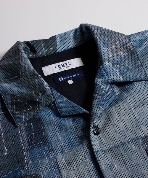FDMTL（ファンダメンタル）の「FDMTL/ファンダメンタル/BORO S/S SHIRT（シャツ/ブラウス・メンズ・インディゴブルー・2/3/4）」の4枚目の写真