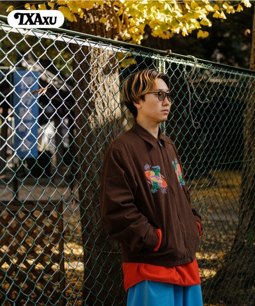 セール】OTANIJUN Souvenir Jacket 胸刺繍（ブルゾン）｜TXA（ティー