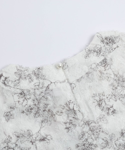 seyto 完売品 / ジャガードフリンジノースリーブトップス ホワイト seyto（セイト）の「Jacquard fringe sleeveless tops