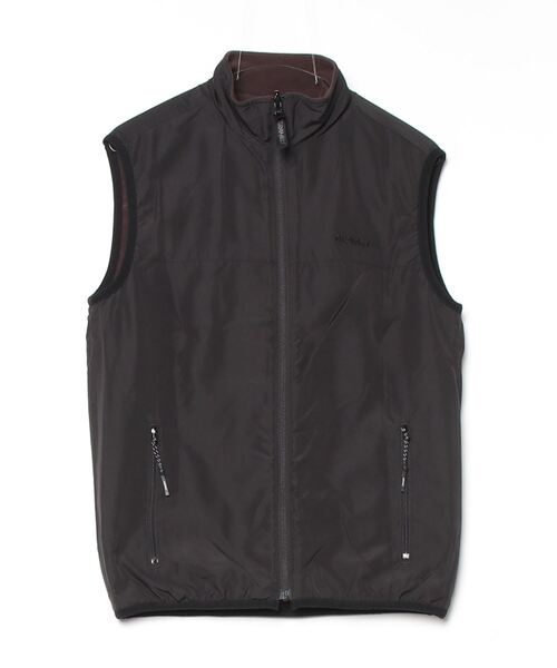 Gramicci（グラミチ）の「THERMAL FLEECE REVERSIBLE VEST｜サーマルフリースリバーシブルベスト（ベスト・メンズ・ブラウン系/ヘザーグレー/グリーン系その他/ネイビー/レッド系その他・M/S/XS/XXL/XL/L）」の22枚目の写真