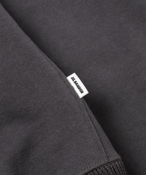 JIL SANDER（ジルサンダー）の「SWEATSHIRT CN LS（スウェット・メンズ・ピンク/グレー/ホワイト・44/46/48）」の9枚目の写真