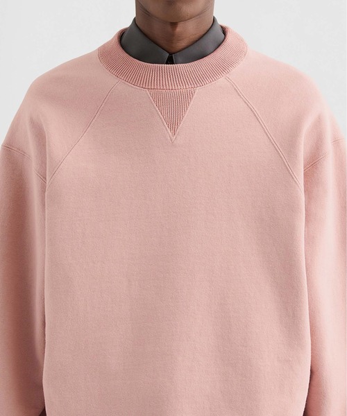 JIL SANDER（ジルサンダー）の「SWEATSHIRT CN LS（スウェット・メンズ・ピンク/グレー/ホワイト・44/46/48）」の5枚目の写真