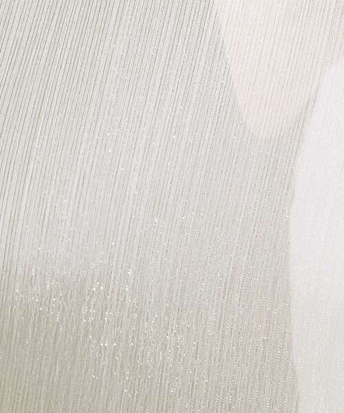 Cutie Blonde（キューティーブロンド）の「大人のシアー感 ラメが華やかな楊柳ポンチョシャツ（シャツ/ブラウス・レディース・ダークブラウン/ブラック/ブルー/ホワイト・00）」の8枚目の写真