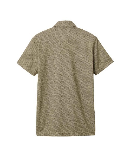 le coq sportif GOLF(ルコックスポルティフゴルフ)の「【le coq sportif GOLF】吸汗速乾/UVカットストレッチジャガード半袖シャツ ゴルフウェア(ポロシャツ・メンズ・ベージュ/ネイビー/ホワイト・M/L/XL/3L)」の6枚目の写真