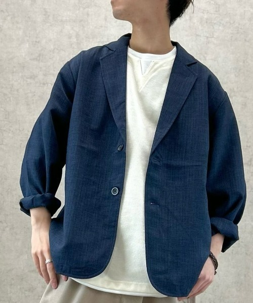 バックラッシュのリネンテーラードジャケット 楽天市場】バックラッシュ リネン（コート・ジャケット｜メンズ