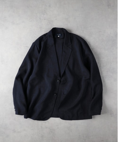 BACK NUMBER（バックナンバー）の「【BACK NUMBER】リネンライクテーラードジャケット（セットアップ対応）（テーラードジャケット・メンズ・ネイビー/ダークグレー・L/M/XL）」の12枚目の写真