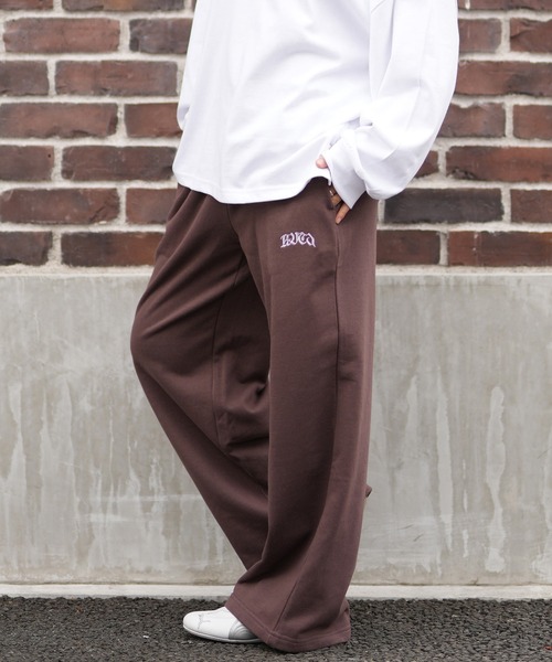 RVCA(ルーカ)の「RVCA/ルーカ バギースウェットパンツ BF044-P71(スウェットパンツ・レディース・ブラック/ブラウン・M/S)」の2枚目の写真
