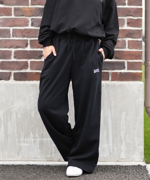 RVCA(ルーカ)の「RVCA/ルーカ バギースウェットパンツ BF044-P71(スウェットパンツ・レディース・ブラック/ブラウン・M/S)」の1枚目の写真