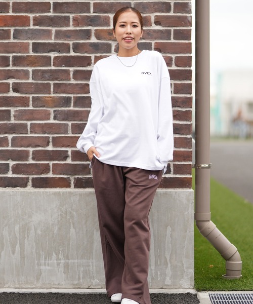 RVCA(ルーカ)の「RVCA/ルーカ バギースウェットパンツ BF044-P71(スウェットパンツ・レディース・ブラック/ブラウン・M/S)」の17枚目の写真