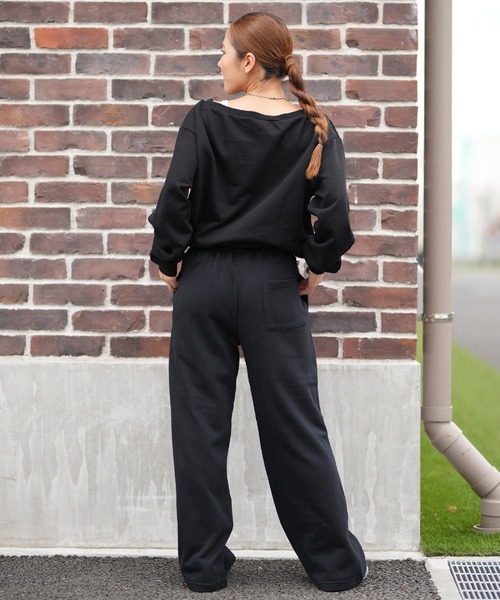 RVCA(ルーカ)の「RVCA/ルーカ バギースウェットパンツ BF044-P71(スウェットパンツ・レディース・ブラック/ブラウン・M/S)」の14枚目の写真