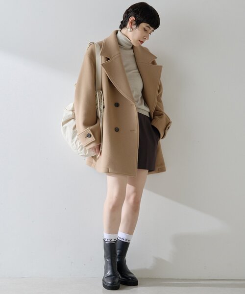 THE PAUSE(ザ ポーズ)の「【THE PAUSE】ギャザーショルダーBAG(ショルダーバッグ・レディース・アイボリー/ブラック・FREE)」の4枚目の写真