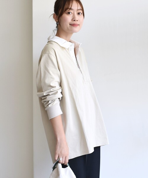 90’S美品Champion 伊藤忠商事ラガーシャツ ベージュLサイズ 楽天市場】Champion チャンピオン ロンT 長袖 Tシャツ クルー