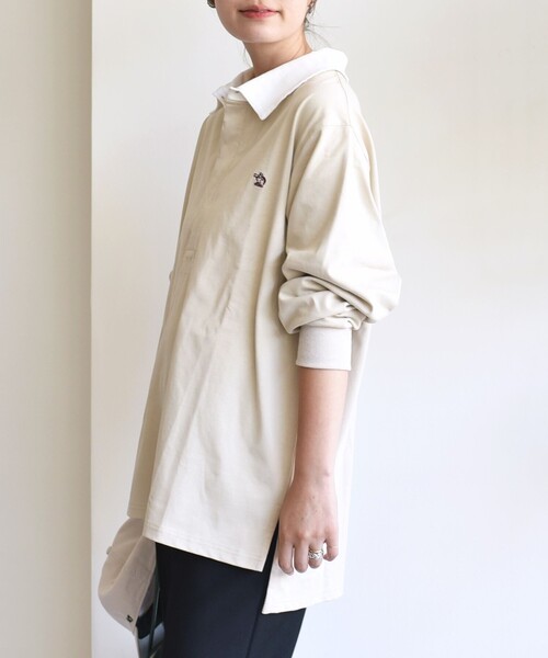 ＶＯＤＩＸ　ラガーシャツ SHIPS別注】LOGAN KNITTING MILLS:〈洗濯機可能〉ラガー シャツ