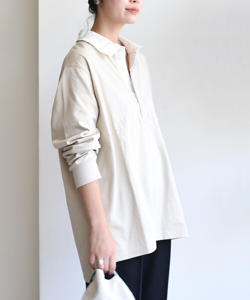 セール】【SHIPS別注】LOGAN KNITTING MILLS:〈洗濯機可能〉ラガー