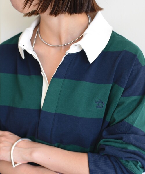 SHIPS別注】LOGAN KNITTING MILLS:〈洗濯機可能〉ラガー シャツ