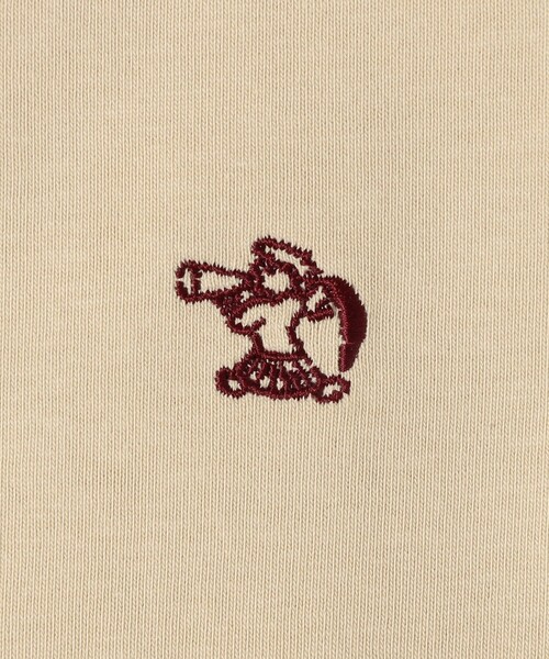 LOGAN knitting mills(ローガンニッティングミルズ)の「【SHIPS別注】LOGAN KNITTING MILLS:〈洗濯機可能〉ラガー シャツ(Tシャツ/カットソー・レディース・グリーン/ベージュ・ONE SIZE)」の20枚目の写真