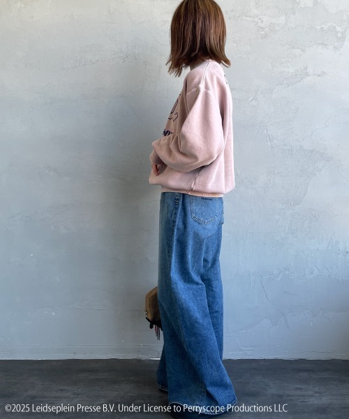 GOOD ROCK SPEED（グッドロックスピード）の「[GOOD ROCK SPEED/グッドロックスピード] 別注 AC/DC ロックプリントスウェット(Who Made Who)（スウェット・レディース・ピンク・M/L/XL）」の16枚目の写真