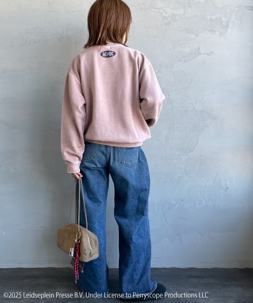 GOOD ROCK SPEED（グッドロックスピード）の「[GOOD ROCK SPEED/グッドロックスピード] 別注 AC/DC ロックプリントスウェット(Who Made Who)（スウェット・レディース・ピンク・M/L/XL）」の17枚目の写真