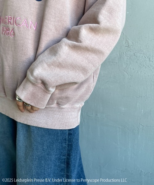 GOOD ROCK SPEED（グッドロックスピード）の「[GOOD ROCK SPEED/グッドロックスピード] 別注 AC/DC ロックプリントスウェット(Who Made Who)（スウェット・レディース・ピンク・M/L/XL）」の22枚目の写真