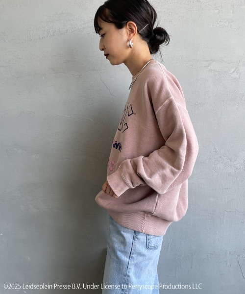 GOOD ROCK SPEED（グッドロックスピード）の「[GOOD ROCK SPEED/グッドロックスピード] 別注 AC/DC ロックプリントスウェット(Who Made Who)（スウェット・レディース・ピンク・M/L/XL）」の7枚目の写真