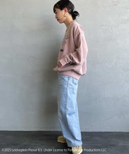 GOOD ROCK SPEED（グッドロックスピード）の「[GOOD ROCK SPEED/グッドロックスピード] 別注 AC/DC ロックプリントスウェット(Who Made Who)（スウェット・レディース・ピンク・M/L/XL）」の10枚目の写真