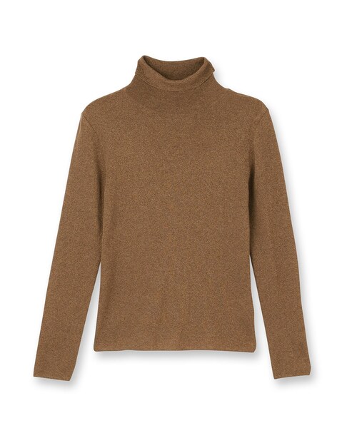 INDIVI(インディヴィ)の「【洗える/薄手/ラメ】シアーラメニット(ニット/セーター・レディース・グレー系3/ブラック/オフホワイト/ダークブラウン系3/チャコール・38/34/15 /13/05)」の10枚目の写真