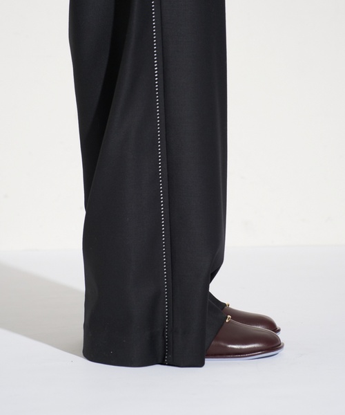 GRISE（グリーズ）の「GRISE6cmレザーオブリークハイバンプパンプス（パンプス・レディース・ブラック/アイボリー/ボルドー・25cm/22cm/22.5cm/23cm/23.5cm/24cm/24.5cm）」の12枚目の写真