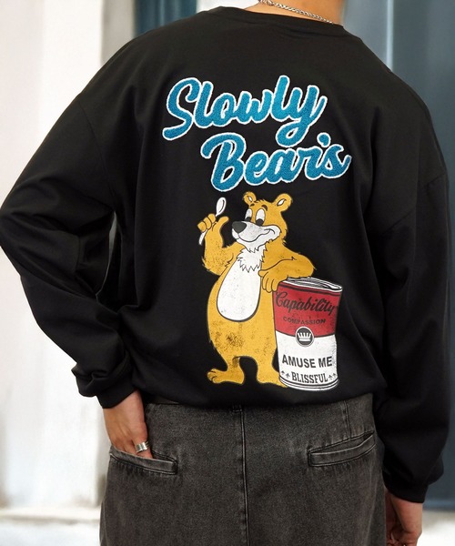 Burner(バーナー)の「【GROOVY STORE】サガラ刺繍ワイドシルエットロングスリーブT(Tシャツ/カットソー・メンズ・A/B/C/D/E/F/G/H/I/ブラック/スミクロ/ホワイト/ブラウン・LL/M/L)」の6枚目の写真