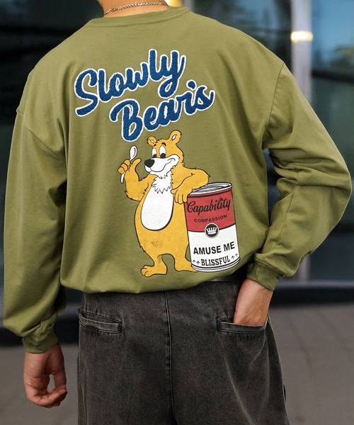 Burner(バーナー)の「【GROOVY STORE】サガラ刺繍ワイドシルエットロングスリーブT(Tシャツ/カットソー・メンズ・A/B/C/D/E/F/G/H/I/ブラック/スミクロ/ホワイト/ブラウン・LL/M/L)」の8枚目の写真