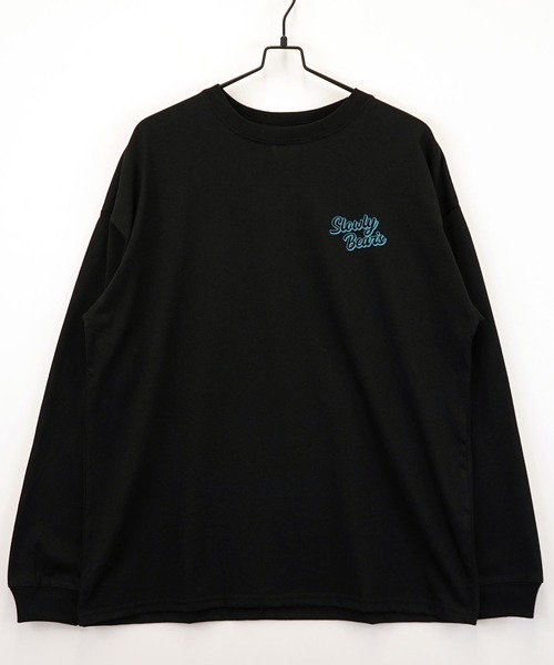 Burner(バーナー)の「【GROOVY STORE】サガラ刺繍ワイドシルエットロングスリーブT(Tシャツ/カットソー・メンズ・A/B/C/D/E/F/G/H/I/ブラック/スミクロ/ホワイト/ブラウン・LL/M/L)」の18枚目の写真